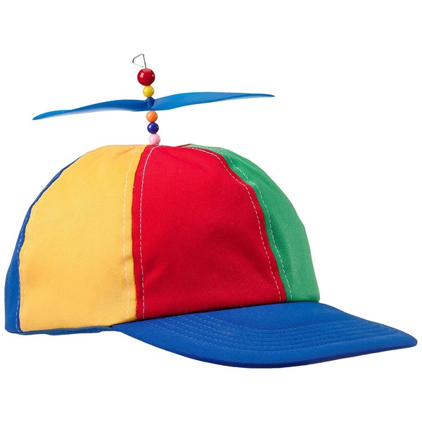 Boxer Gifts Helicopter Propeller Cap Hat | Adult Unisex | Rainbow Fancy Dress, Nerd, Party | Funny Secret Santa Gift