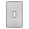 Lutron Fassada 1 Gang Wallplate for Toggle-Style Dimmers and Switches,
