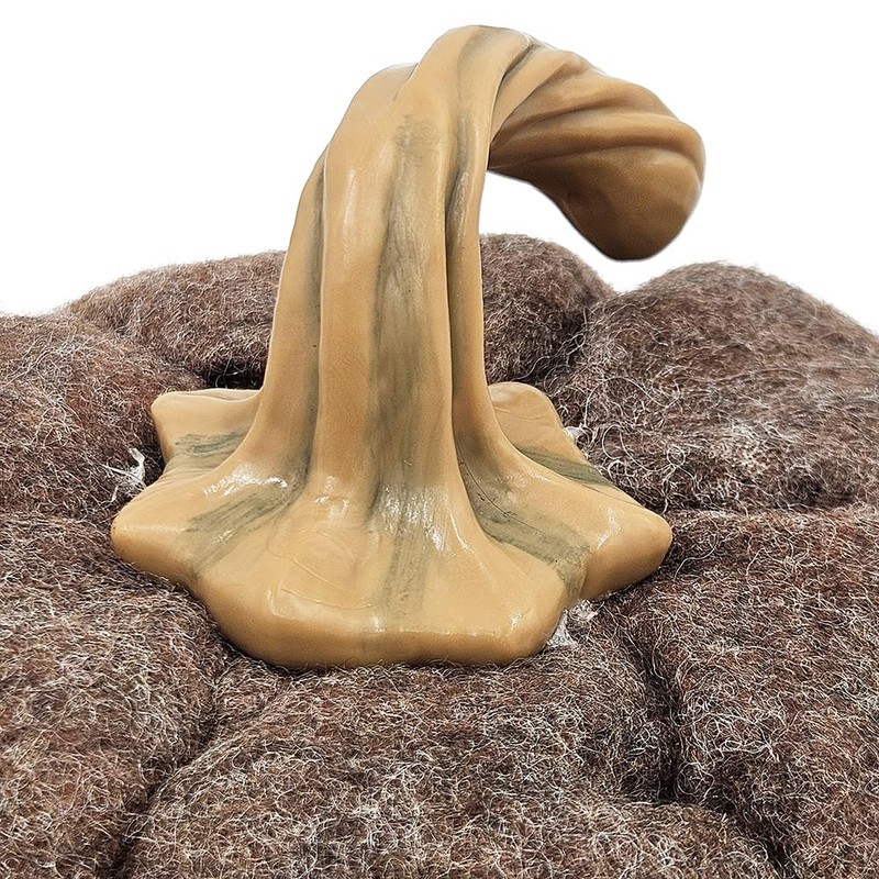 Vivastate Enhance Fall Ambiance with Set of 3 Brown Fabric