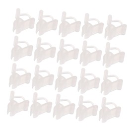 Sosoport 200pcs Plant Support Clips Rugged Plant Grafting Clips Safe Material for Upright Planting