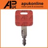 Ignition Switch Key Replacement for John Deere Hitachi Excavator Case