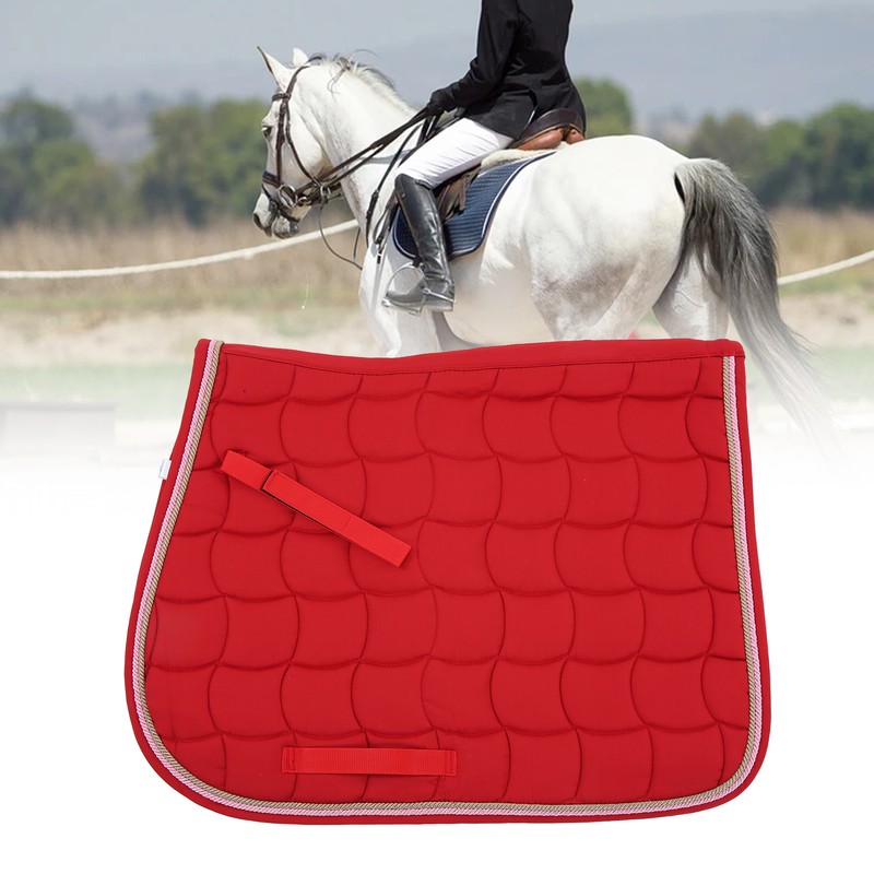 Saddle Pad Soft Breathable All Purpose Double Rope Saddle Pad