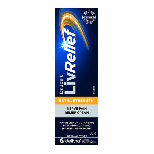 LivRelief Nerve Pain Relief Cream Extra Strength 50g