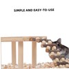 NOLITOY 1pc Hamster Standing Platform Wooden Climbing Ladder for Hamster