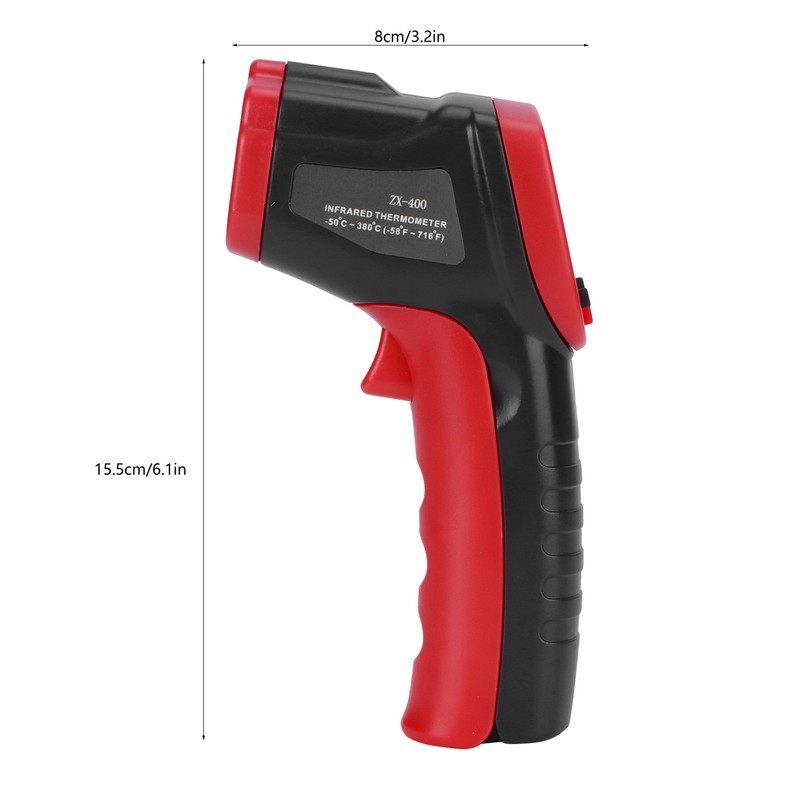 50℃380℃ Thermodetector HighAccuracy Household Infrared Thermodetector Temperature Instrument