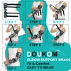 DOUKOM Hinged ROM Elbow Brace, Adjustable Post-Op Splint Stabilizer for