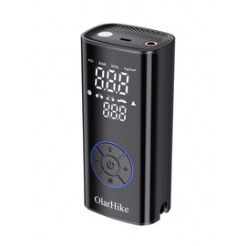 Olarhike Tire Inflator Portable Air Compressor, 5200mAh Battery Powered, 0.95 Pound Lightweight, Blue