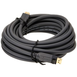 VivoLink Black DisplayPort to HDMI Video Adaptor Cables - Black - 10 m (10 m, DisplayPort, HDMI, Male, Male, Gold)