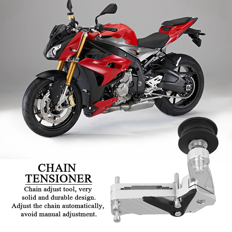 Motorcycle Adjuster Chain Tensioner Roller CNC Aluminium Alloy Universal Tool