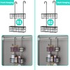 HapiRm Hanging Shower Caddy Organizer - No Drilling Shower Organizer