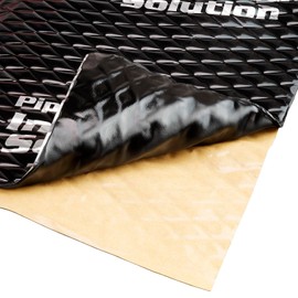 Installation Solution 18" x 32" Sound Damping Mat Bulk Package (IS-DB91832), Ultimate Noise Insulation, Butyl Material, Easy to Install, Strong Adhesion, Wide Application, 2mm, Cover 36 Sq Ft