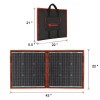 Dokio 12V Portable Solar Panel Kit for Phone Power Station