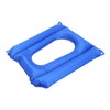Inflatable Toilet Seat Cushion Prevent Bedsore Leakproof Foldable Stool Chair