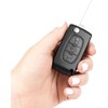 AUTOZOCO 3 Button Car Key Shell Case Compatible with Citroen