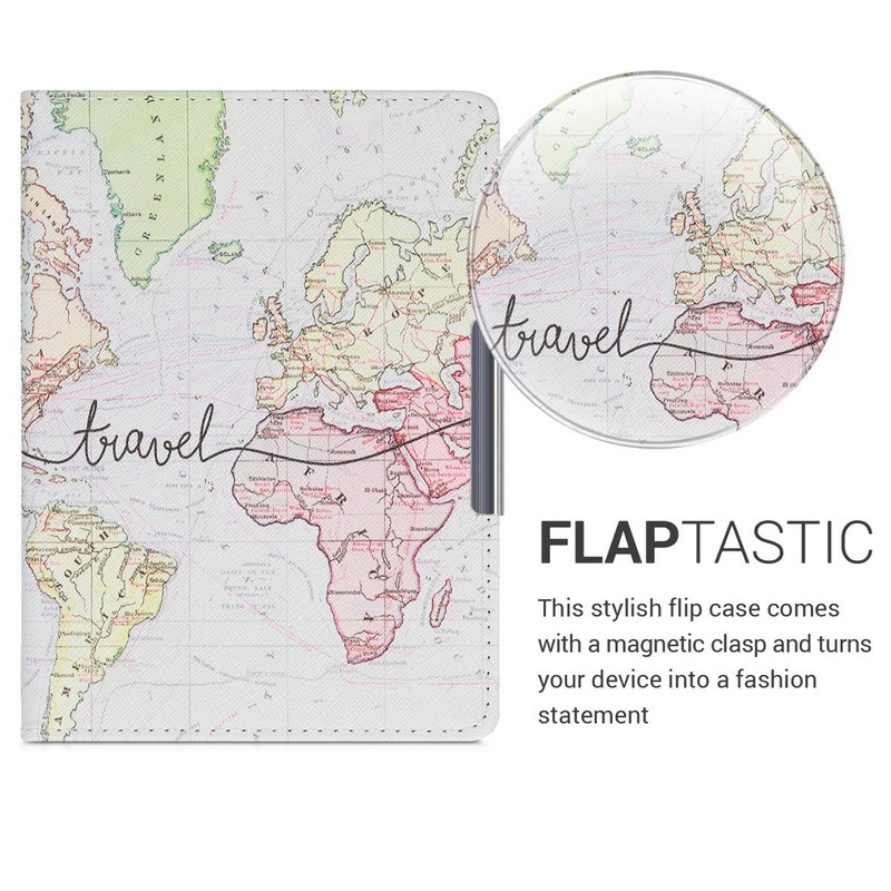 kwmobile Flip Case Compatible with Tolino Vision 1/2/3/4 HD Case
