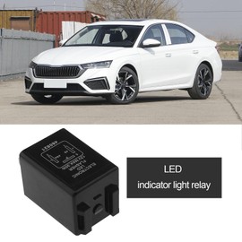 OTOTEC 12V 3 Pin LED Indicator Flasher Unit Relay Max 30W LED Light Flasher Blinker Relay Turn Signal Relay for Vehicles Cars Trucks