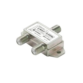 STEREN 2-Way 2.4GHz 90dB 1 Port Power Pass DC Passing On One Port F-Pin Coaxial Splitter [201-232]