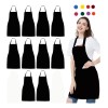 10 Pzs Mandil Delantal Para Chef Meseros Barbería Pintores