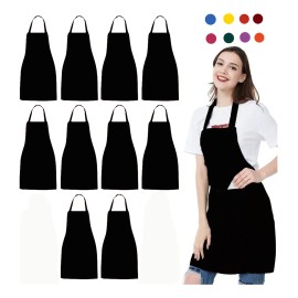 10 Pzs Mandil Delantal Para Chef Meseros Barbería Pintores