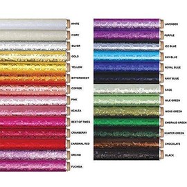 Oasis Supply Embossed Florist Foil, 20IN x 50FT, Black 1 roll