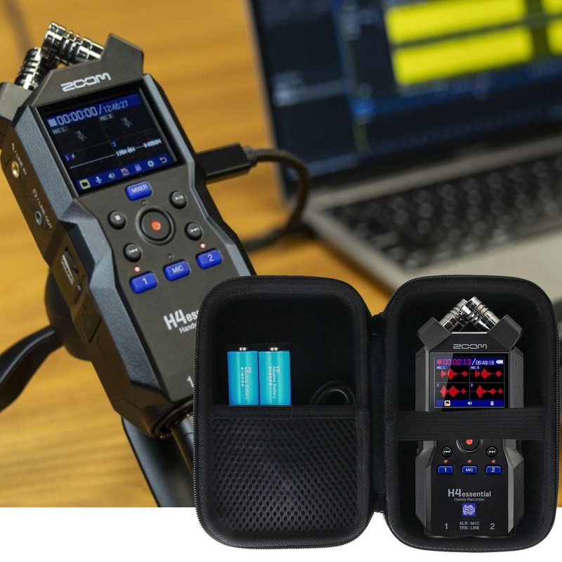 ZOOM Zoom H4essential Handy Recorder Compatible Storage Case - WERJIA