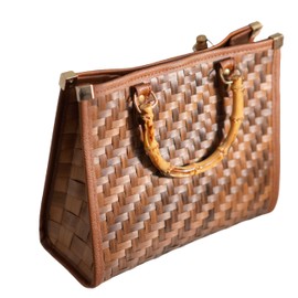 Woven Handbag for Women PP Wicker Beach Straw Purse Shoulder Tote Bag Large Capacity for Vacation Summer Travel