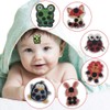 Tianbi 6Pcs Forehead Head Strip,Baby Head Thermometer,Cartoon Forehead Thermometer Sticker,