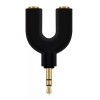 Mercader Digital Paquete De 10 Divisor Audio Splitter Jack 3.5mm