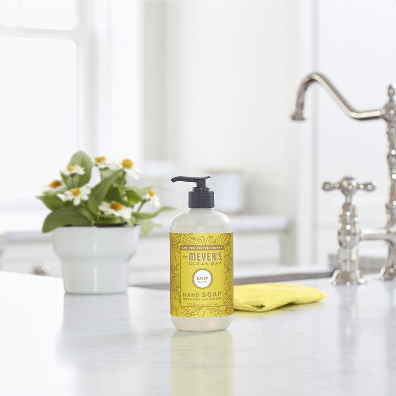 Mrs. MEYER'S Clean Day Liquid Hand Soap, Daisy Scent, 12.5