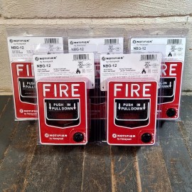 NOTIFIER NBG-12 FIRE ALARM DUAL ACTION CONVENTIONAL PULL STATION - NEW - 5 AVAIL