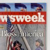 Grit Goods Newsweek Sept 24, 2001 God Bless America Flag