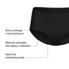 KNIX Women Leakproof Period Underwear Boyshort – Heavy Flow Protection,