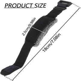 Generisch Guitar Fret-Wrap String Reduce Noise Silencer Guitar Mute String Musical Instrument Guitar Fret String Wraps Belt for 7-String Electric Guitar