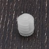 VGOL 100Pcs M4x10mm Hinge Expansion Dowels Plastic Expansion Dowels 3mm