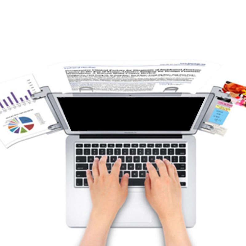 NIHUIFA Monitor Document Paper Holder for Laptops & Desk Monitors,
