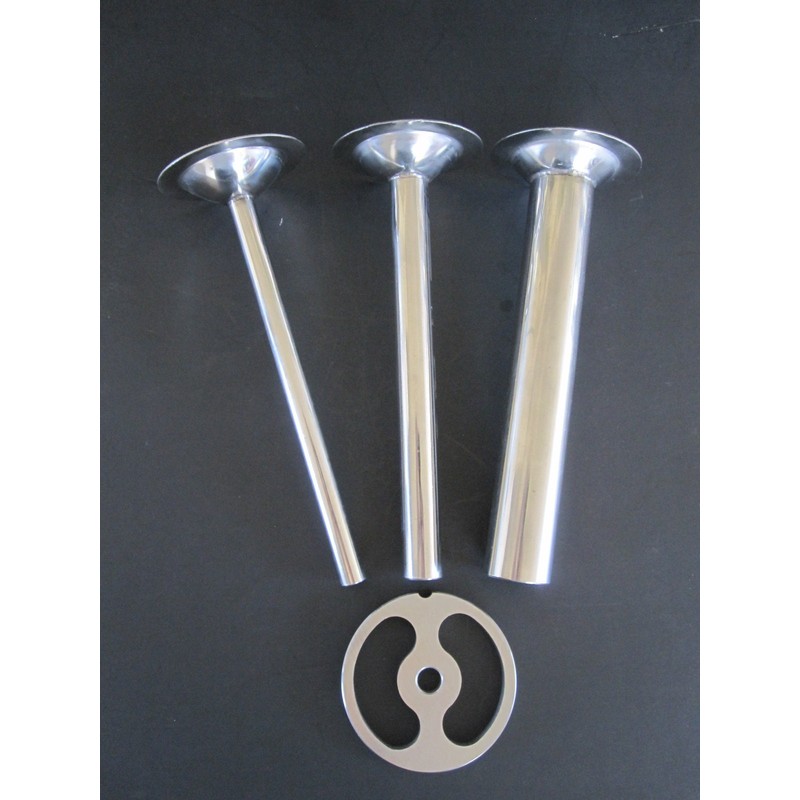 Complete set size 12 Meat Grinder Sausage tubes Knife plates