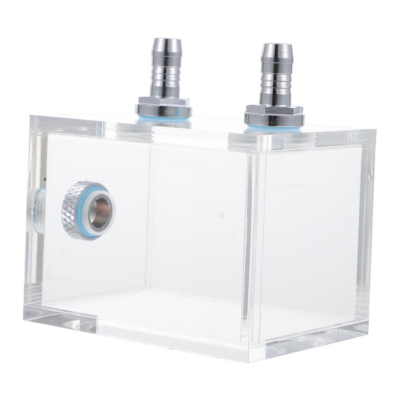 LABRIMP 2pcs Transparent Water Cooling Tank PC Cooling System Water