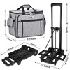 CAB55 Rolling Sewing Machine Case, Detachable Rolling Sewing Machine Carrying
