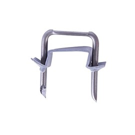 Gardner Bender MSI-5310 13/16 in (21mm), Metal Insulated Service Entrance Staple, w/Polyethylene Insulated Strap, Grey, (50-Pack)