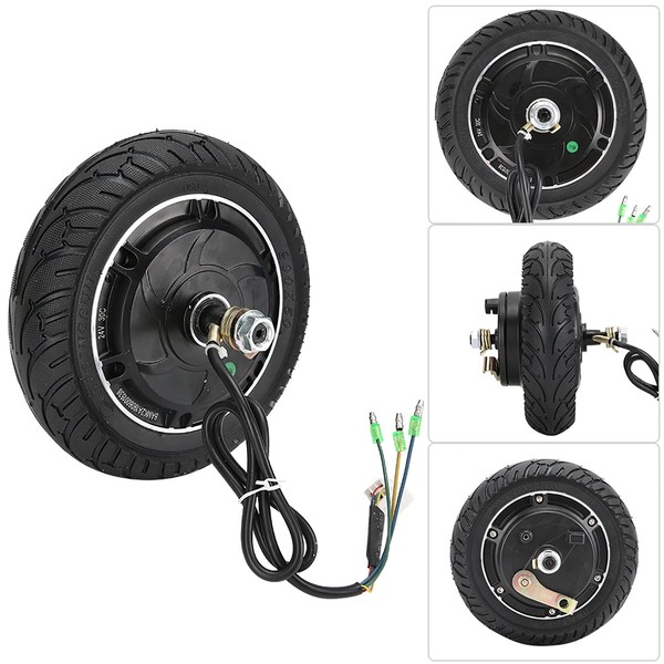 LIANGLIDE Hub Motor 36V 350W Hub Motor 26x26x23 8inch Brushless Wheel Hub Motor for Electric Scooter with Tire Car Accessories