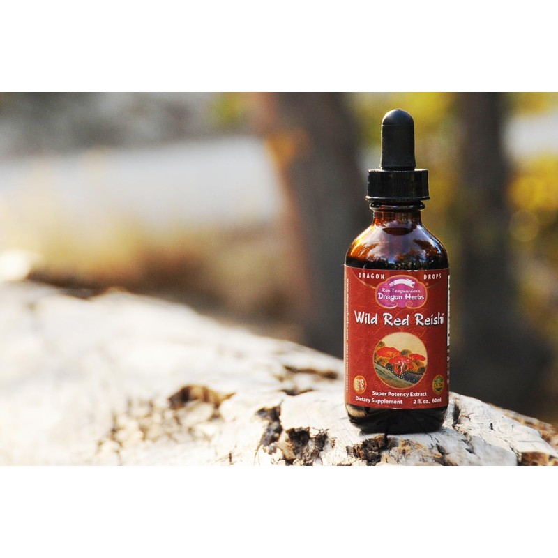 Dragon Herbs - Wild Red Reishi Drops - 2 fl
