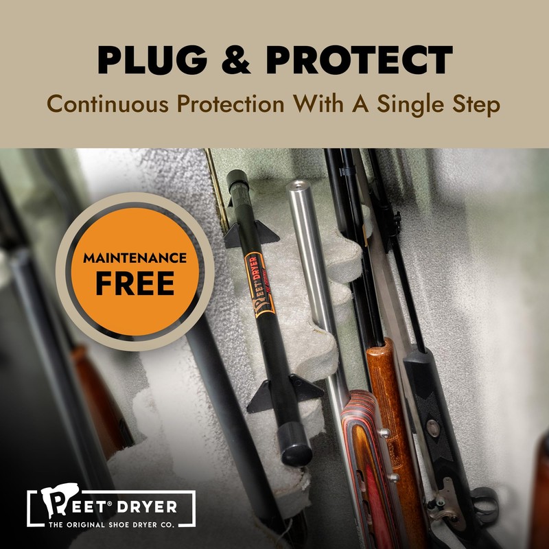 PEET, Safe Dehumidifier Rod, For Up to 200 Cubic Feet