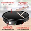 Brentwood TS-602BK Electric Griddle, standard, Black