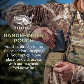 Marsupial Gear Rangefinder Pouch, Blaze, Large