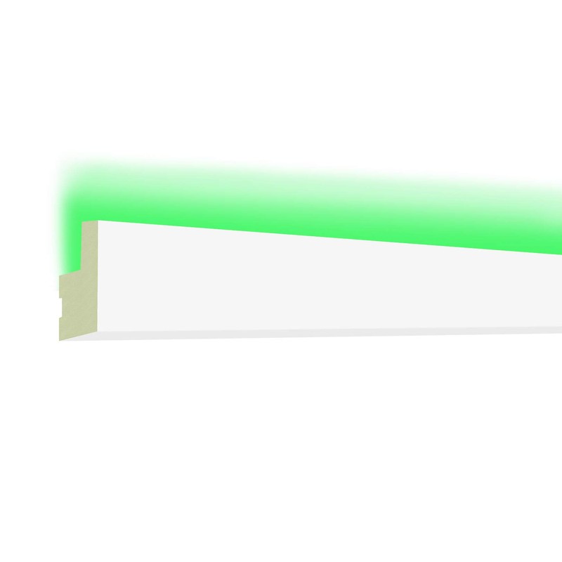 HEXIM LED Stucco Moulding Pattern – Indirect Lighting with Ceiling