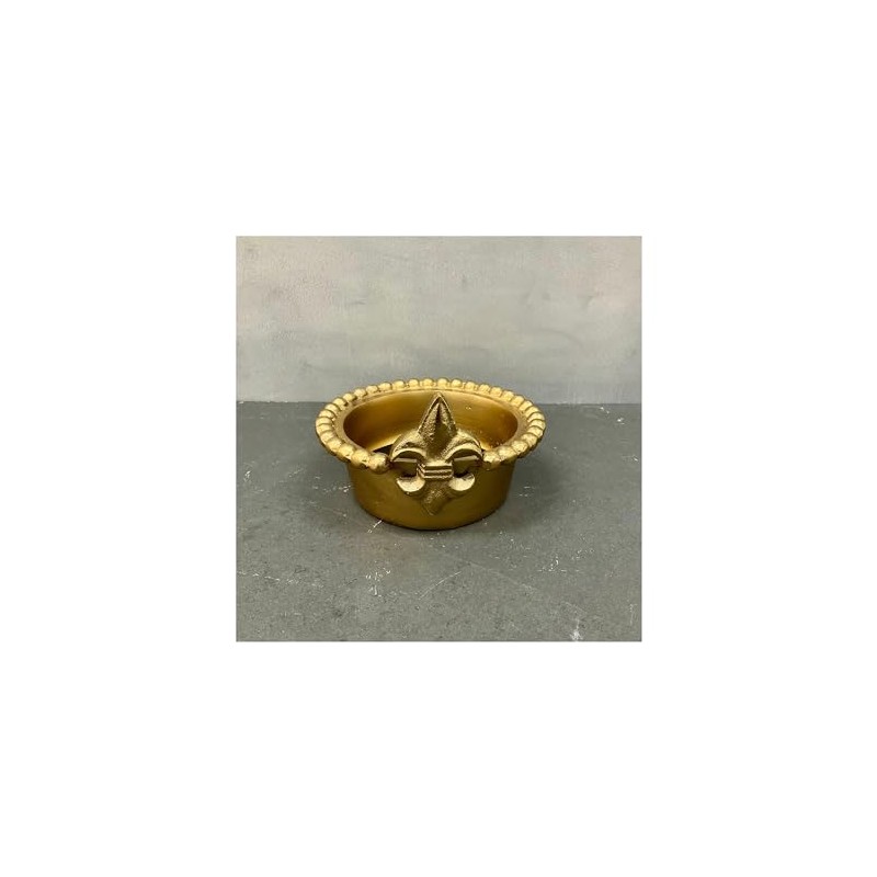 IHI EST. 1986 Fleur de lis - Beaded Edge -