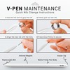 V-Pen EMR Stylus Remarkable 2 Pen Replacement with Digital Eraser