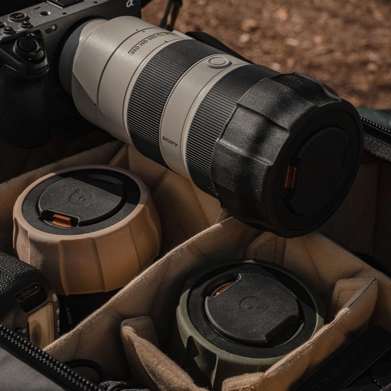 PolarPro - Defender Pro Lens Cap - Black - 70mm-80mm