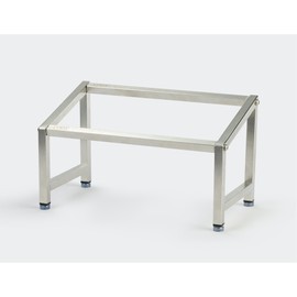 CURTA 1-Tier Inclined Organizer Shelf, 18-8 Stainless Steel, Hotel Pan Holder, For 1/3, 1/6, 1/9 Pans, Pans Not Included (1 Tier)