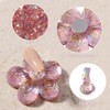 10pcs Magnetic Pink Nail Art Holder Nail Art Stand Nail